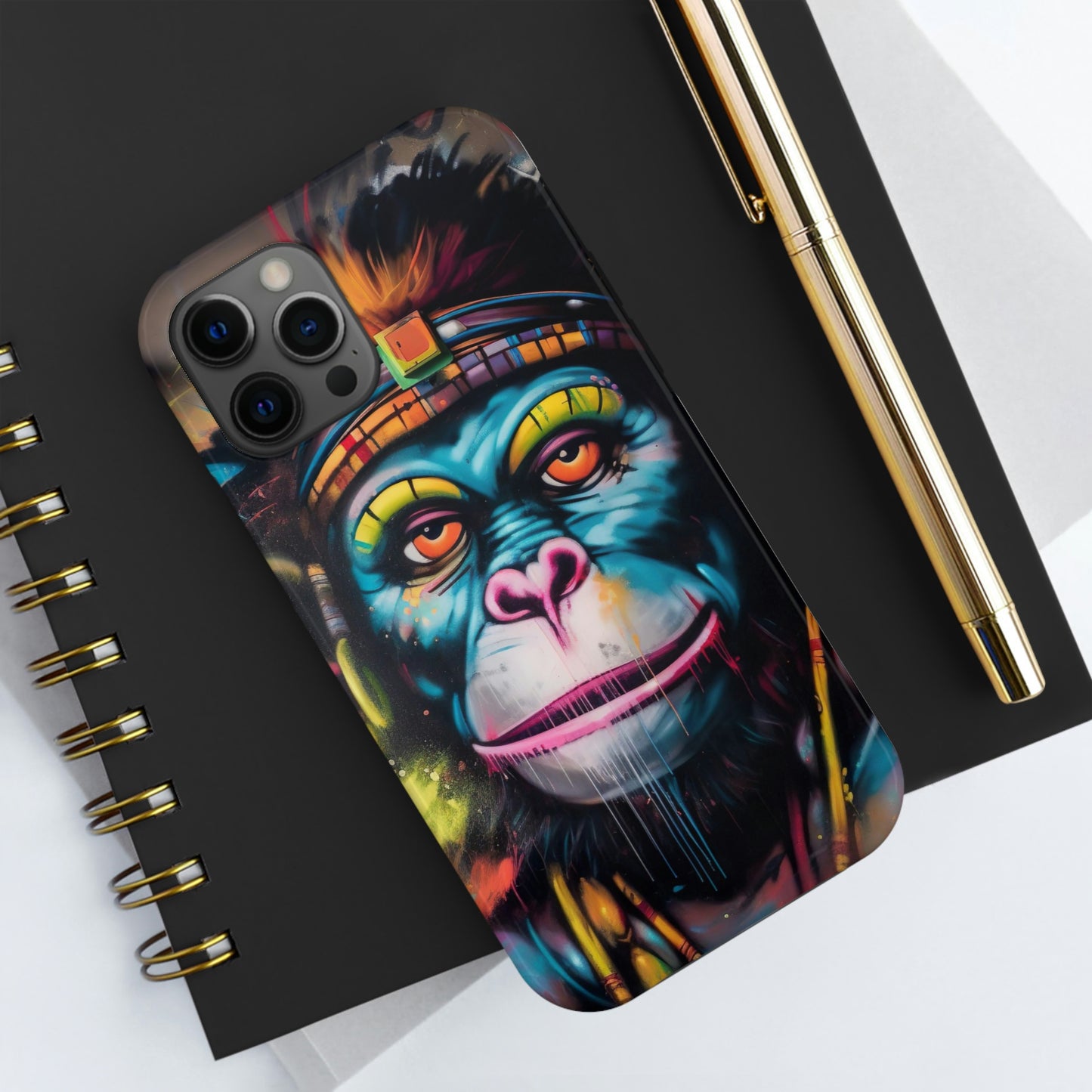 Graffiti Monkey- Tough Phone Case