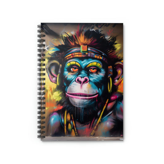 Graffiti Monkey- Spiral Notebook